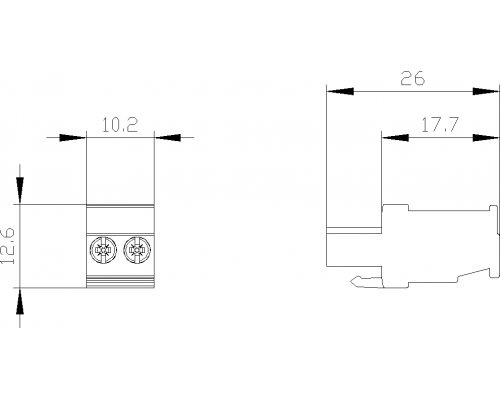 3RF2900-1TA88 1-фазный полупроводниковый контактор 3RF23