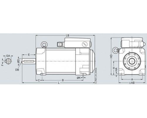 1PH8087-1.G2.-...1 1PH8 для SINAMICS S120 для производственных машин