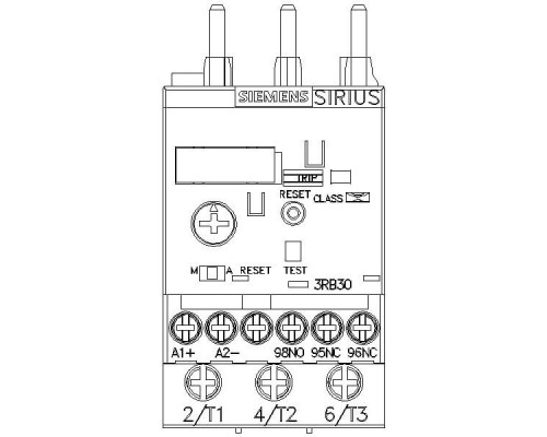 3RB3026-1VB0 3RB30, 3RB31 до 40 A для стандартных применений