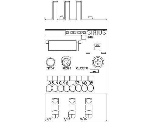 3RU2116-0AC0 3RU2 до 40 A для стандартных применений