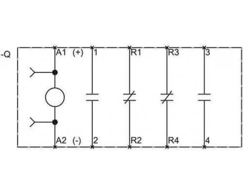 3RT2516-1HB40-5LA0 4-полюсной контактор SIRIUS 3RT25, 2НО+2НЗ, 4 ... 11 кВт