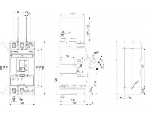3VT2725-2AA36-0AA0 Основное устройство