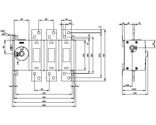 3KD5034-0RE10-0 Выключатель-разъединитель SENTRON