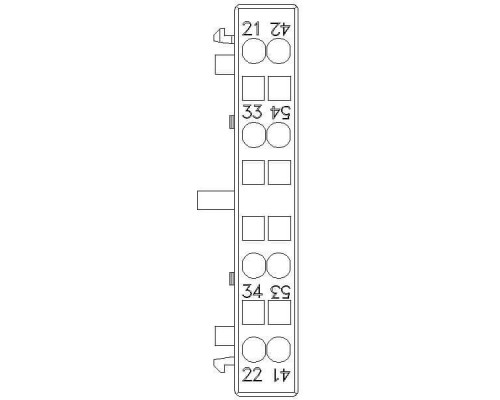 Вспомогательный контактор Siemens 3RH2911-2DA11