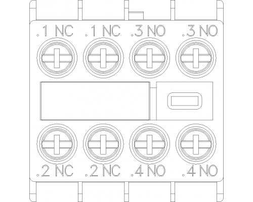 Вспомогательный контактор Siemens 3RH2911-1HA22