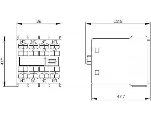 Вспомогательный контактор Siemens 3RH2911-2HA22