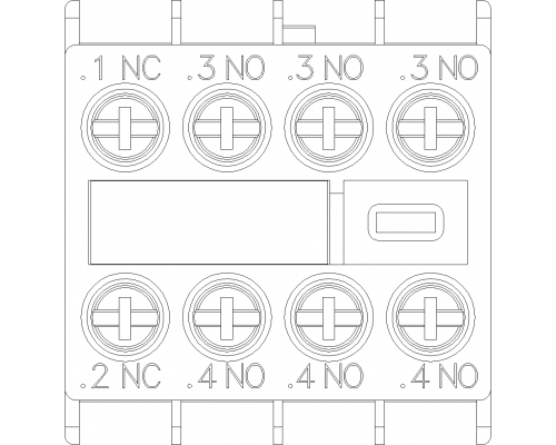 Вспомогательный контактор Siemens 3RH2911-1HA31
