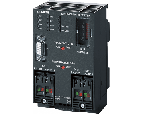 6ES7972-0AB01-0XA0 Диагностический повторитель для PROFIBUS-DP