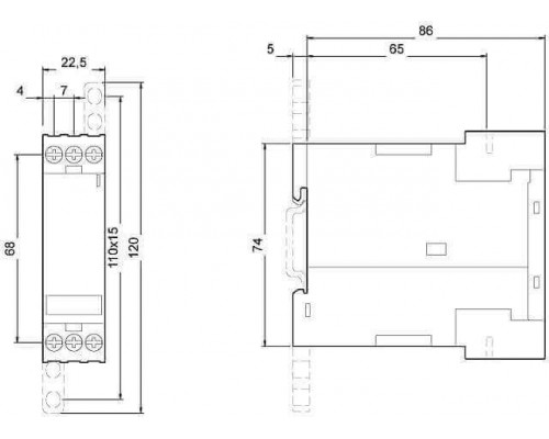 Siemens 3RN1000-1AM00 — Реле термисторной защиты
