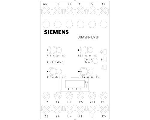 3UG4583-1CW30 Для незаземленных сетей переменного и постоянного тока