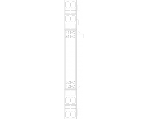 3RV2901-2C Дополнительные монтируемые принадлежности