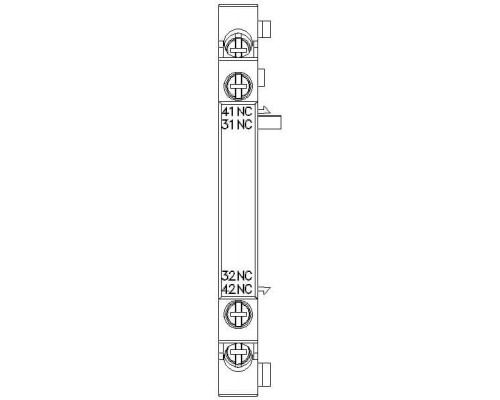 3RV2901-1C Дополнительные монтируемые принадлежности
