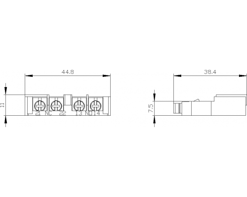 3RV2901-4E Дополнительные монтируемые принадлежности
