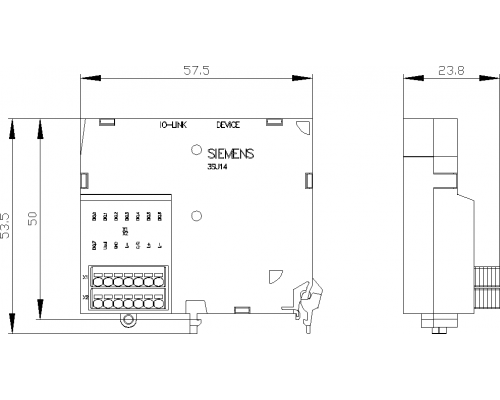 3SU1400-2HK10-6AA0 Электронные модули для IO-Link