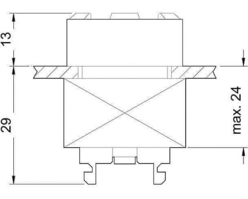 3SB3000-0AA63 Элемент управления