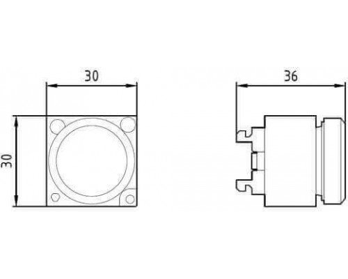3SB3000-0AB51 Элемент управления