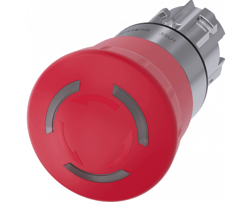 3SU1051-1HB20-0AA0 Кнопка грибовидная АВАРИЙНОЙ ОСТАНОВКИ
