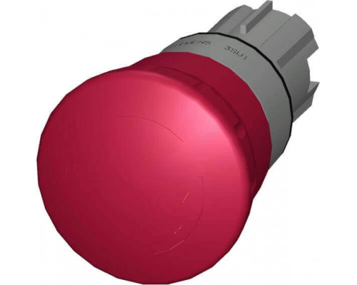 3SU1050-1HB20-0AA0 Кнопка грибовидная АВАРИЙНОЙ ОСТАНОВКИ
