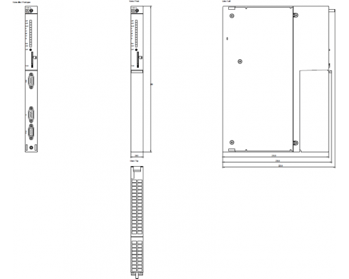 6DD1607-0AA2 FM 458-1 DP basic модуль