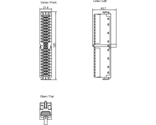 Siemens 6ES7392-1AM00-0AA0 Программируемый контроллер