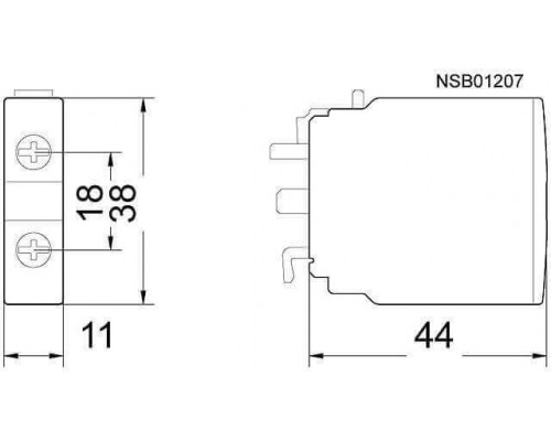 Вспомогательные контакты Siemens 3RH1921-1CA01
