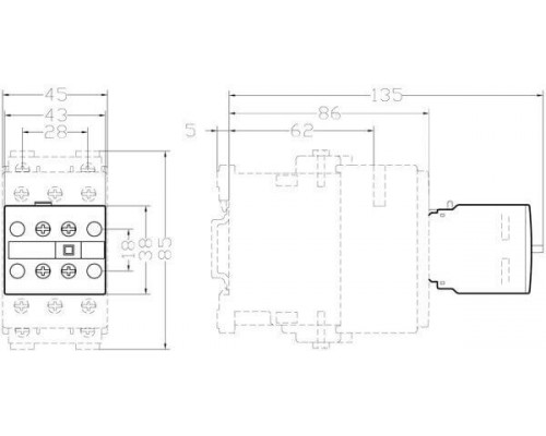 Вспомогательные контакты Siemens 3RH1921-1FA11