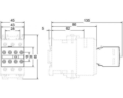 Вспомогательные контакты Siemens 3RH1921-1FA40