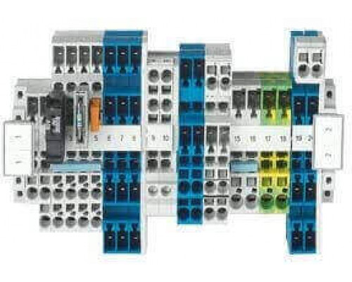 8WH5000-0AF01 Клеммы ALPHA FIX Combi 8WH5 со штыревыми контактными зажимами