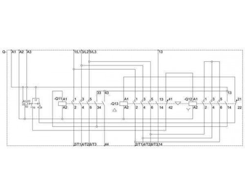 3RA1423-8XC21-1AC2 Комбинации контакторов SIRIUS