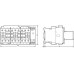3RA1423-8XC21-1AC2 Комбинации контакторов SIRIUS