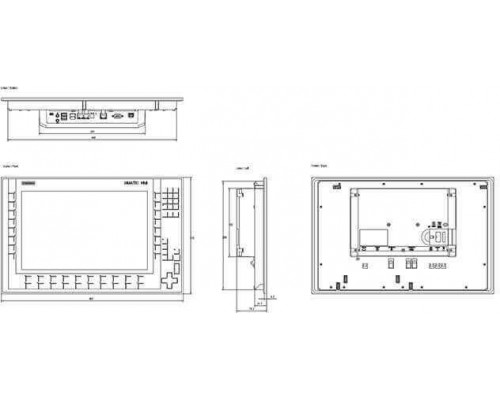 6AV21241QC020AX0 — Панель оператора Siemens