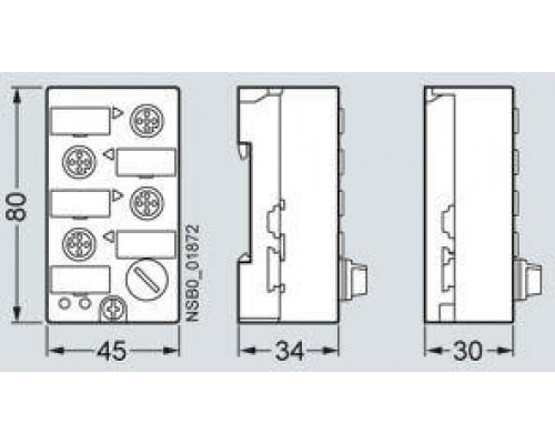 3RK1405-0BQ20-0AA3 Компактные FailSafe модули с AS-интерфейсом