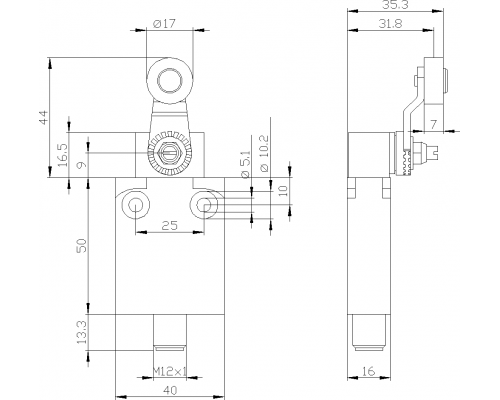 3SE5423-0CN20-1EB1 Компактный корпус