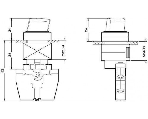 3SB3208-2EA11 Комплектная комбинации устройств