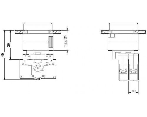 3SB3253-0AA41 Комплектная комбинации устройств