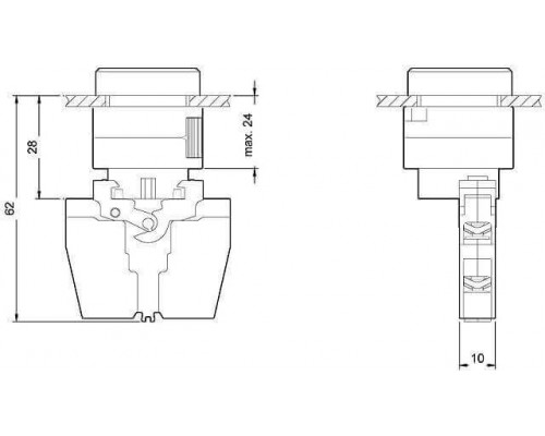 3SB3601-0AA11 Комплектная комбинации устройств
