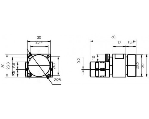3SB3645-0AA41 Комплектная комбинации устройств