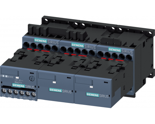 3RA2417-8XE31-1BB4 Контакторные сборки для пуска асинхронных двигателей переключением со звезды на треугольник SIRIUS 3RA24