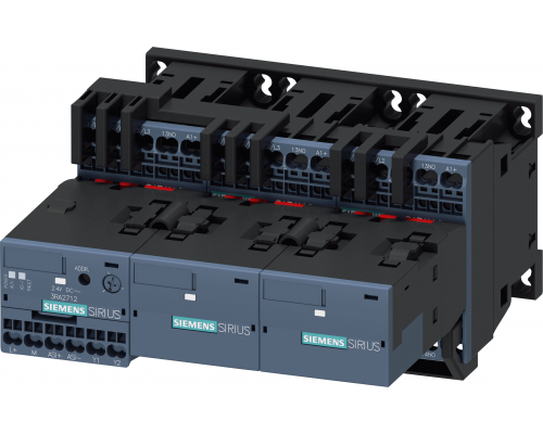 3RA2416-8XH31-2BB4 Контакторные сборки для пуска асинхронных двигателей переключением со звезды на треугольник SIRIUS 3RA24