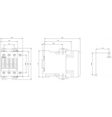 3RT1325-1BB40 Контактор 3RT13, 4-х полюсные (4 S), для коммутации оммической нагрузки (AC-1)