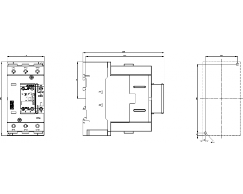 3RT2046-1AP00 Контактор SIRIUS 3RT20, 3-полюсные, до 18,5 кВт