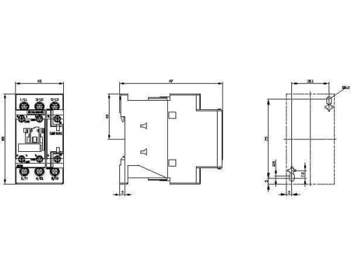 Контактор Siemens 3RT2028-1AP00
