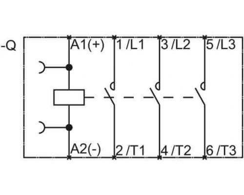 Контактор Siemens 3RT1024-1BB40