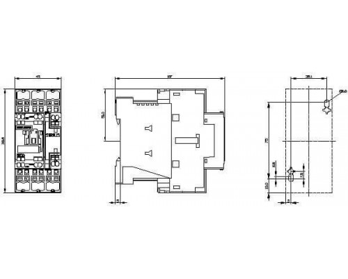 Контактор Siemens 3RT2028-2BB40