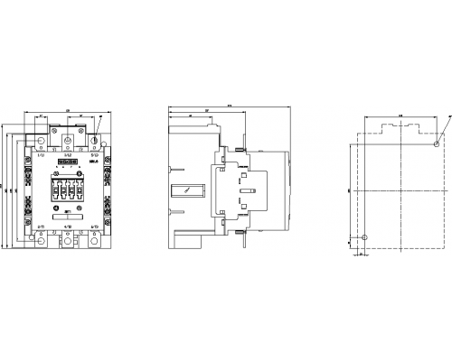 Контактор Siemens 3RT1056-6AP36