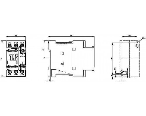 Контактор Siemens 3RT2024-1BB40