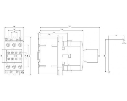 Контактор Siemens 3RT1036-1BB44