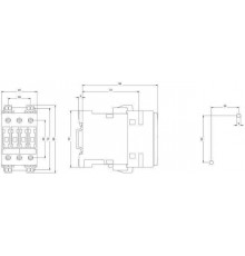 Контактор Siemens 3RT1024-3BB40
