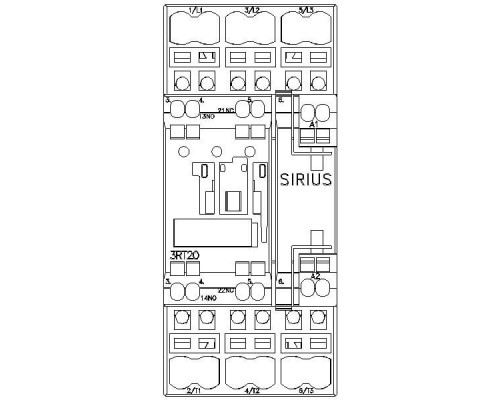 Контактор Siemens 3RT2025-2AC20