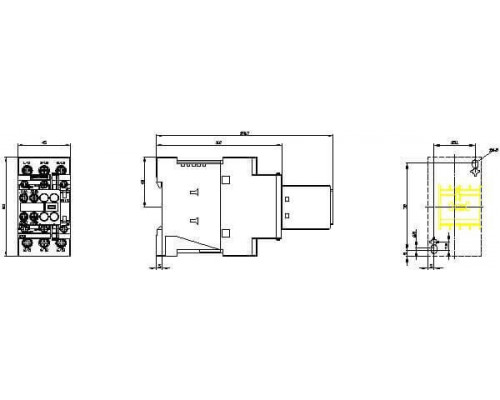 Контактор Siemens 3RT2024-1BB44